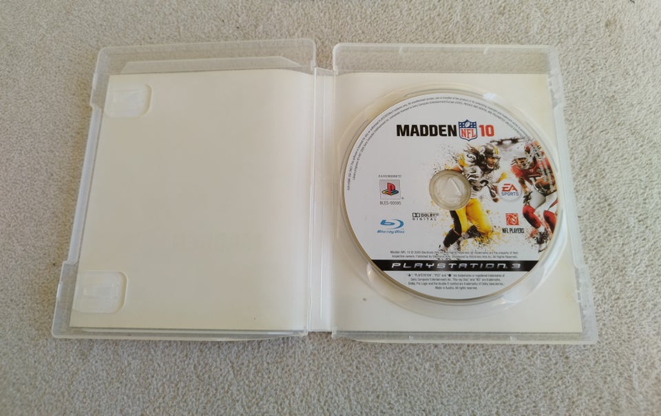 Madden NFL 10 - PS3 Spil / Playstation 3 Spil, PS3