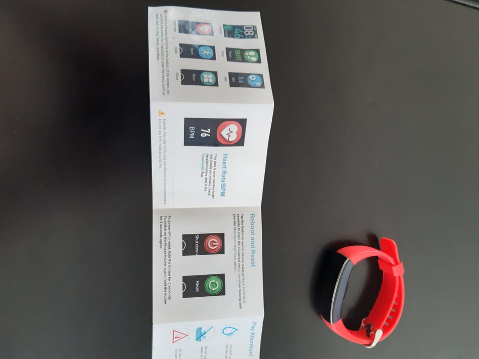 Andet, Smart ur, Fitness Tracker HR