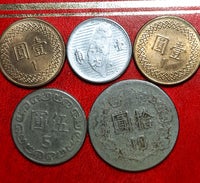 Asien, mønter