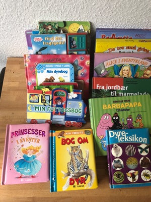 Børnebøger, læs selv bøger, pop-up bøger osv, Forskellige, Bøger til både småbørn og op til læs-selv