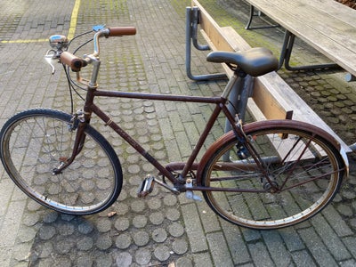 Herrecykel,  Raleigh Sport, 54 cm stel, 3 gear, Min vintage Raleigh cykel som jeg har taget med hjem