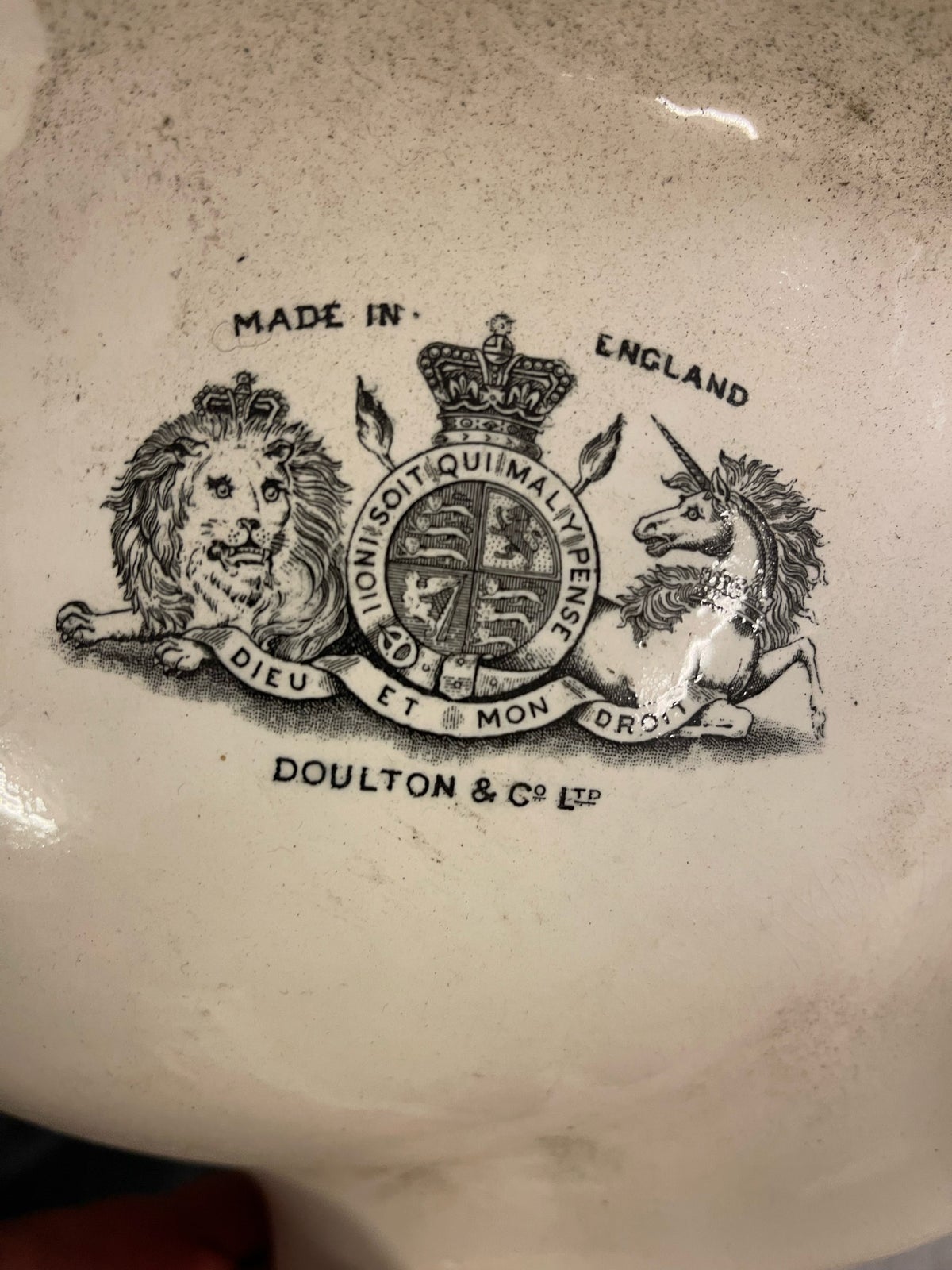 Håndvask, Fra England