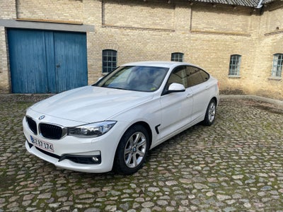 BMW 320i, 2,0 Gran Turismo aut., Benzin, aut. 2014, km 163000, hvid, træk, klimaanlæg, aircondition,