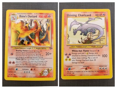 Samlekort, Vintage Holo pokemonkort / Charizard, Sælger en masse ældre, unikke Holo pokemonkort.

Sa