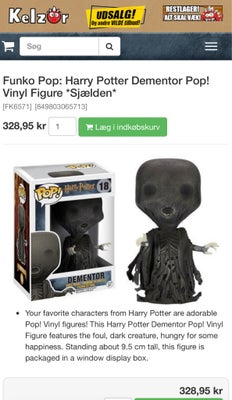 Dukker, Funko pop figur: dementor (Harry potter), Sjælen udgave!
Funko pop figur af en dementor fra 