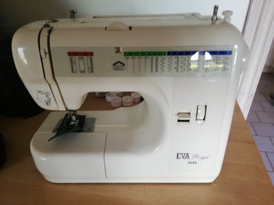 Symaskine, Eva Royal 2618, Har denne fine maskine har desværre aldrig lært og bruge den har stået i 