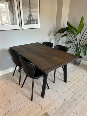 Spisebord, Massiv træ, b: 90 l: 150, Super fint plankebord i massiv træ (kan ikke huske hvilken type