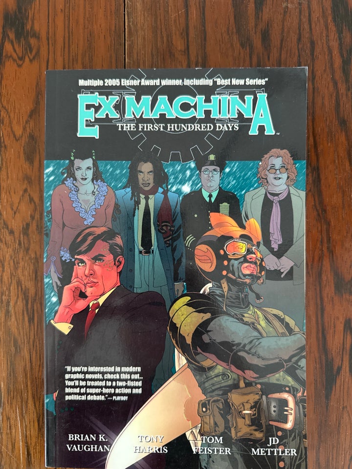 Ex Machina 1-8, Brian K. Vaughan, Tegneserie