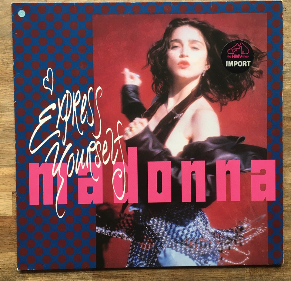 Maxi-single 12", Madonna, Express Yourself