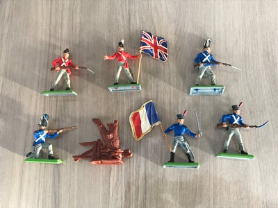 Samlefigurer, Waterloo figurer, Franske og britiske Waterloo soldater.

Mærke: Britains

Årstal: 197