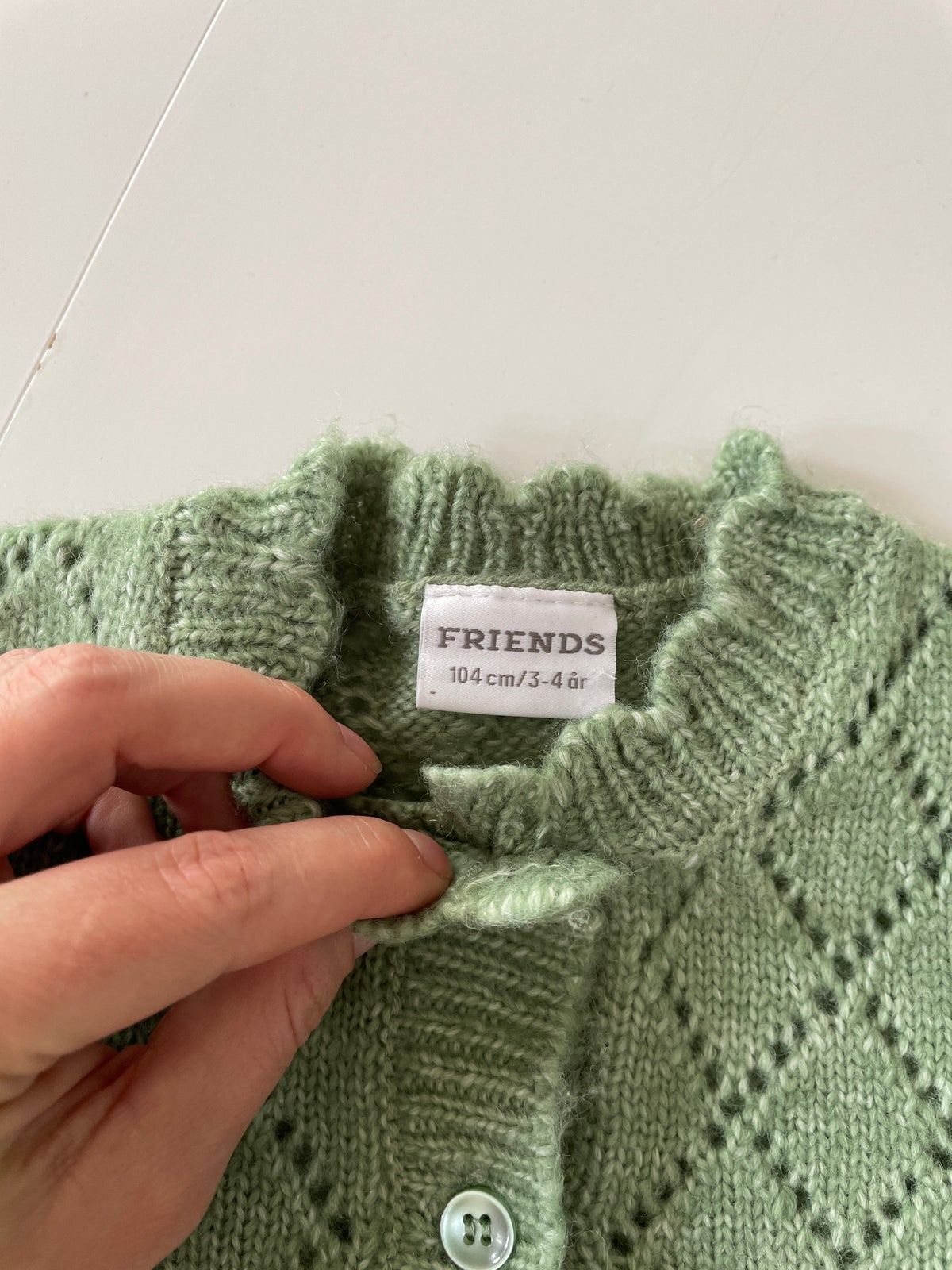 Sweater, Striktrøje i grøn , Friends