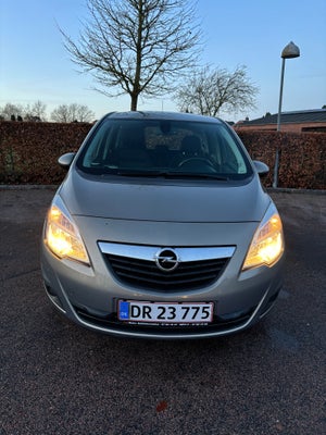 Opel Meriva, 1,4 T 120 Cosmo, Benzin, 2011, km 257340, sølvmetal, træk, nysynet, aircondition, ABS, 