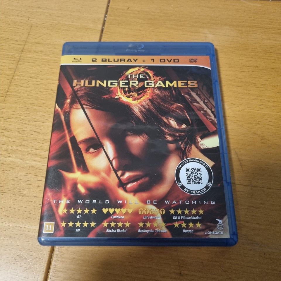 The Hunger Gamed, Blu-ray, action