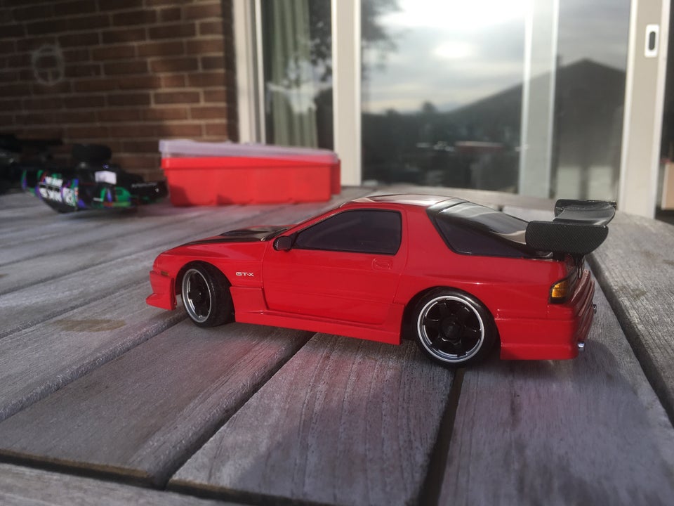 Fjernstyret bil, Kyosho MAZDA SAVANNA RX-7 FC3S Aero Kit,