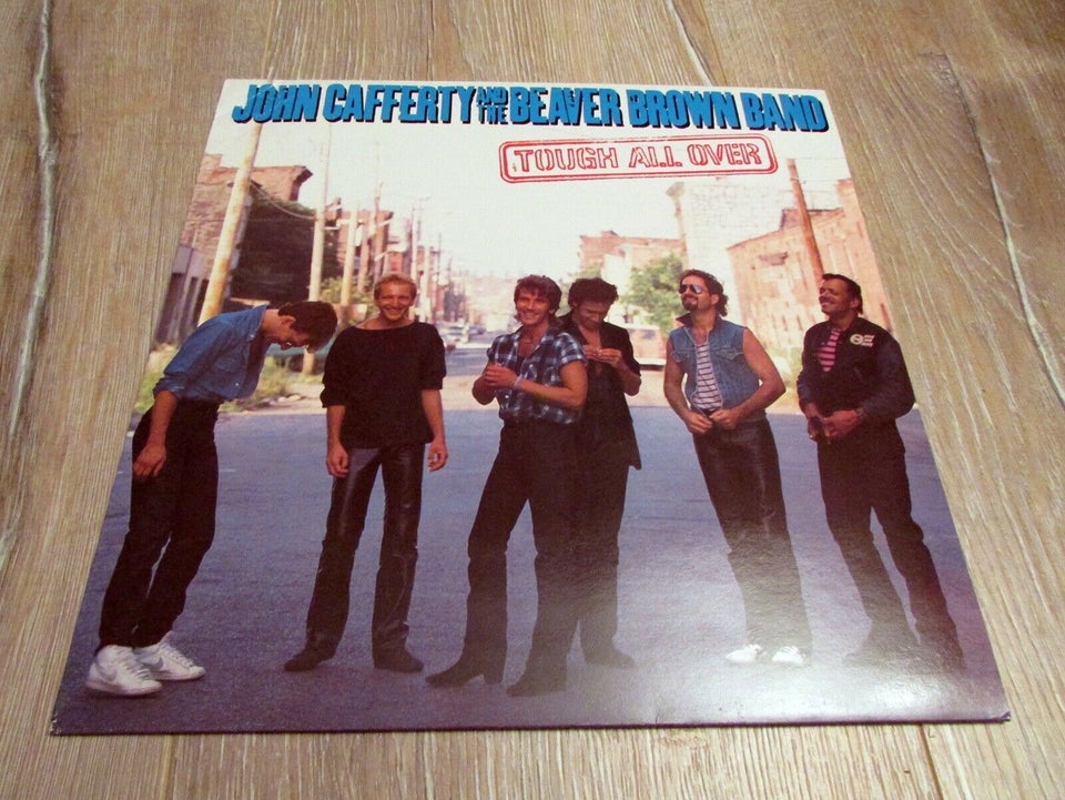 LP, JOHN CAFFERTY & THE BEAVER BROWN BAND, TOUGH ALL OVER