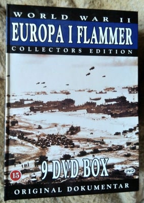 Europa I Flammer, DVD, dokumentar, Europa I Flammer.

Set få gange.

Ved forsendelse Betaler køber A