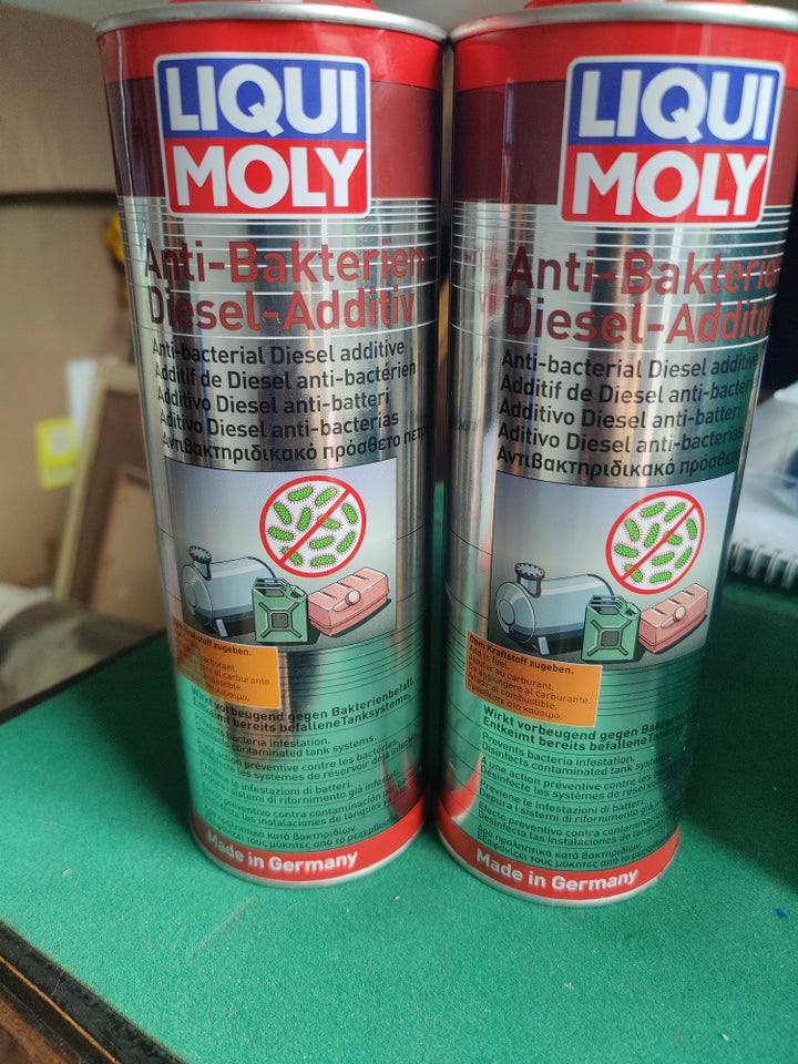 Liqui Moly Anti dieselpest og anti-bakterie diesel additiv. Er
