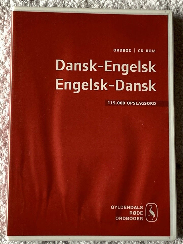 Dansk/Engelsk & Engelsk/Dansk CD-rom ordbog, Gyldendal,