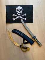Blandet legetøj, Sværd, sabel og flag
