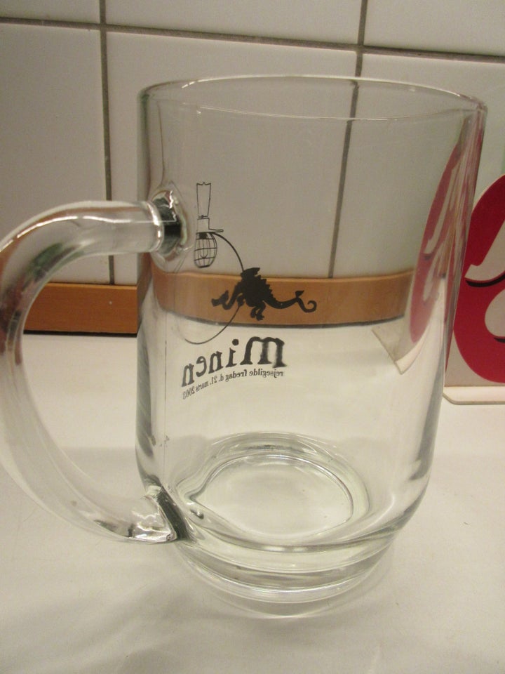 Glas, Ølkrus rejsegilde TIVOLI forlystelsen MINEN 2003