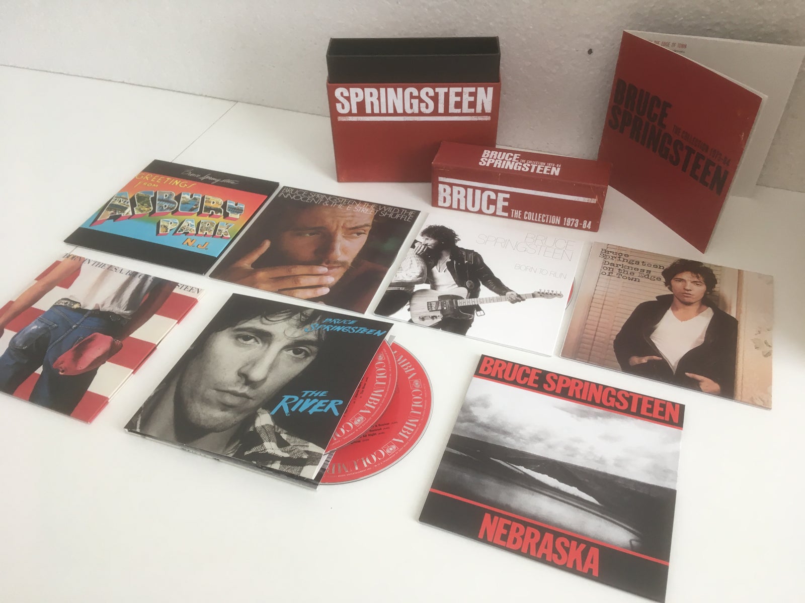 bruce springsteen the collection 1973-84 box boks: bruce