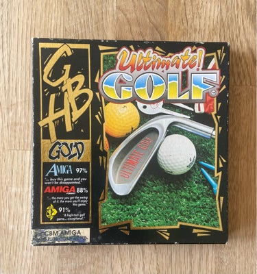 Ultimate Golf, Commodore 64 / 128, Ultimate Golf på kassette bånd til Commodore 64 (C)1989 Grimlin G