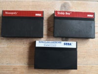 3 spil, Sega Master System