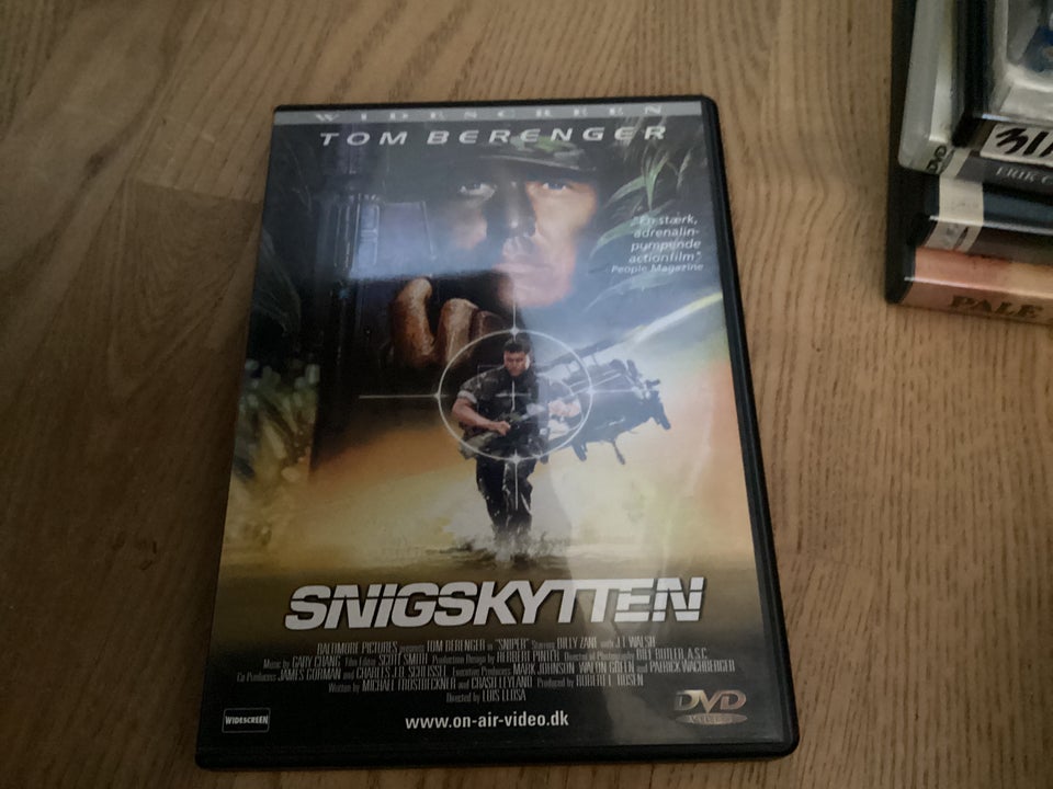 Snigskytten , DVD, action