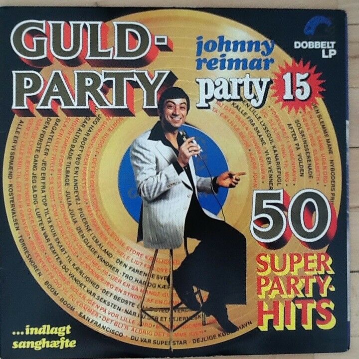 LP, Johnny Reimar, Guld Party 15 - med 50 numre