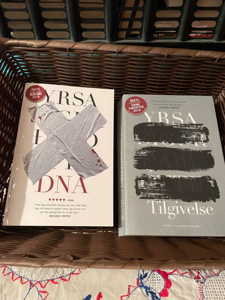 DNA og Tilgivelse, Yrsa Sigurdardottir, genre: krimi og