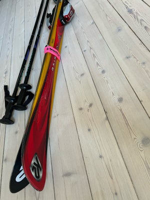 Alpinski, Alpinski incl. skistave, sælges

Alpinski - K2, længde 182cm
Skistave - længde 130cm