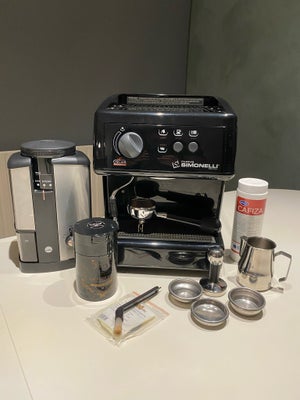 Espresso maskine, Nuova Simonelli Oscar Proffesional, Italiensk espresso maskine med mælkesummer køb