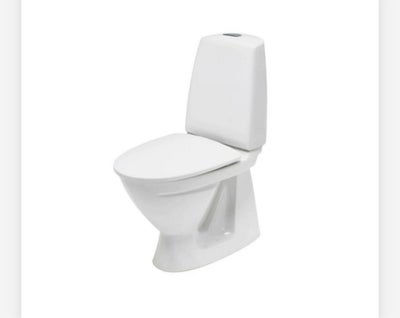 Toilet, Ifö, Ifö sign toilet.
Nyere model magen til det på billedet, brugt i meget kort tid. Fremstå