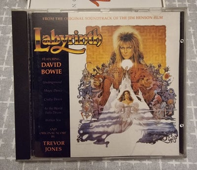 David Bowie : Labyrinth, pop, Nydeligt eksemplar.
Fint cover.
Rigtig fin cd.


Forsendelse med GLS t