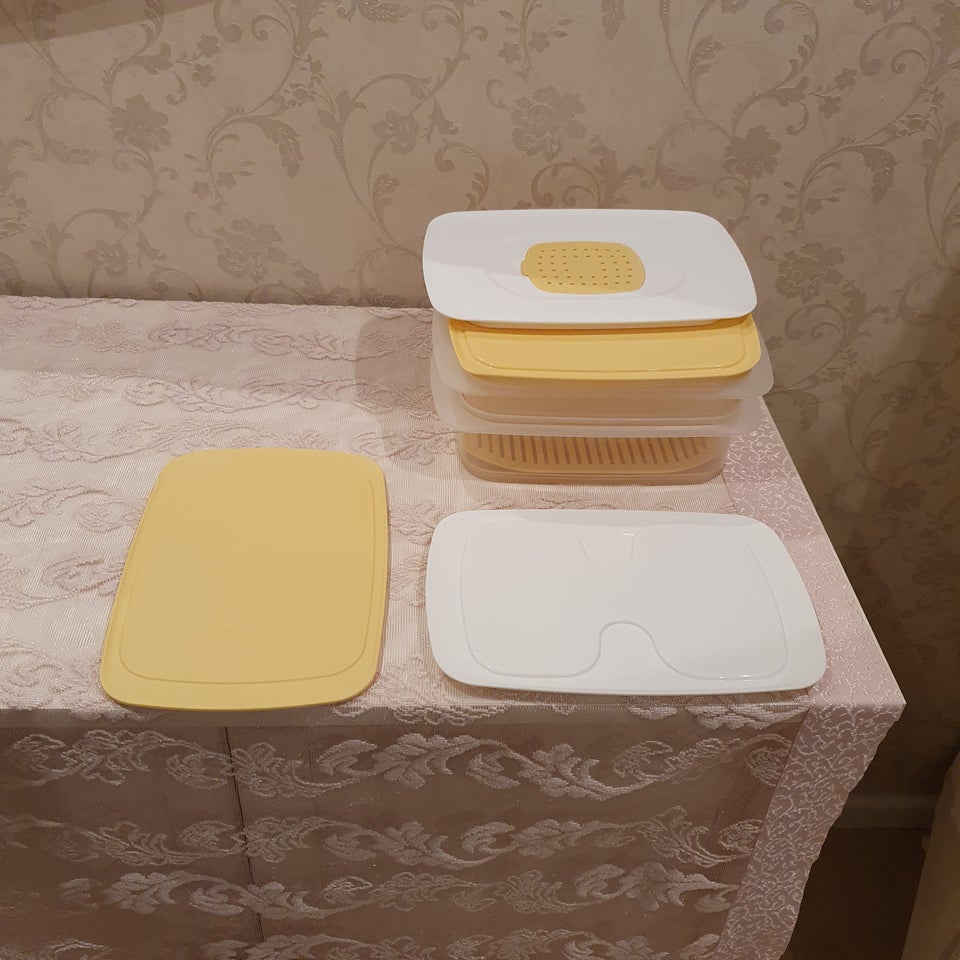 Tupperware bøttesæt, Tupperware opbevaring eller