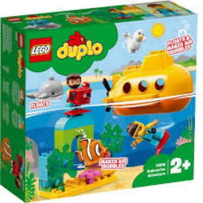 Lego Duplo, Ubådseventyr 10910, Lego Duplo 10910 Ubådseventyr. Alle klodser mv medfølger. Dog har vi