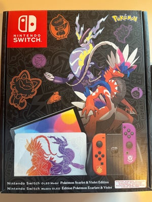Nintendo Switch, OLED Pokémon Edition, Perfekt, Nintendo Switch OLED Pokémon Scarlet & Violet Editio