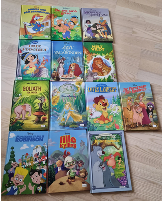 Disney bøger med cd, Disney, Disney bøger alle med tilhørende cd, så du kan høre bøgerne læst op. Al