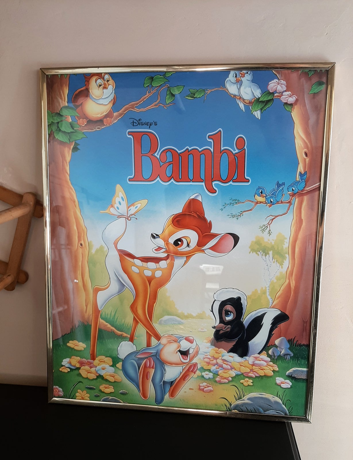 ordlyd grådig bjerg Plakat, Disney, motiv: Bambi – dba.dk – Køb og Salg af Nyt og Brugt