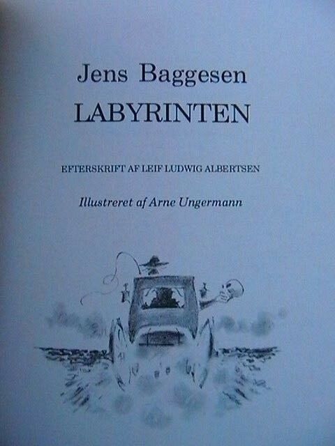 Labyrinten + Dronningens vagtmester., Jens Baggersen +