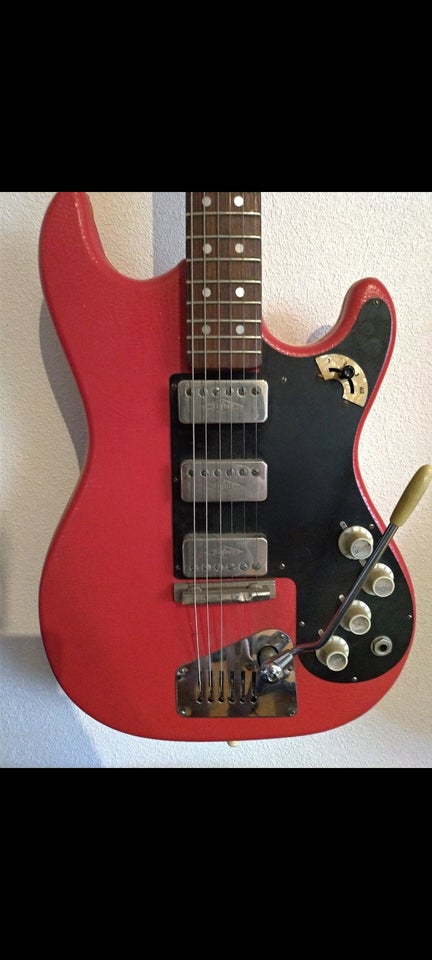 Elguitar, Höfner 173 1964 red crock