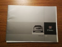 Cadillac CTS modelbrochure

fra 2004, 16 sider...