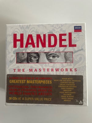 Handel: Madterpieces, klassisk, 30CD