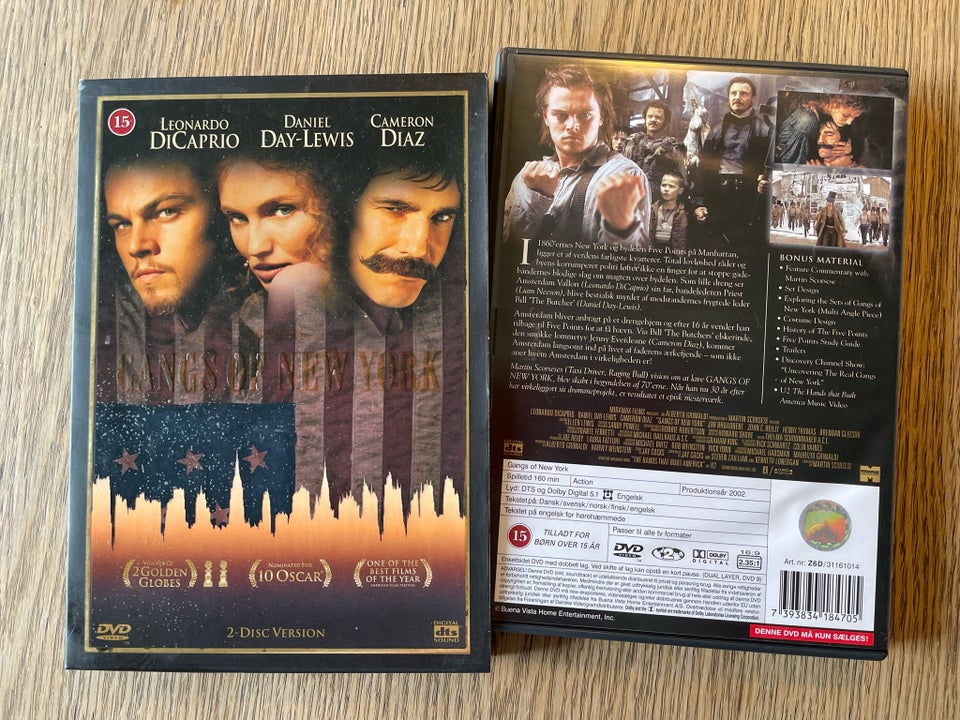 Gangs Of New York, DVD, drama