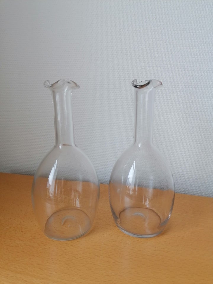 Glas, Flasker/karafler