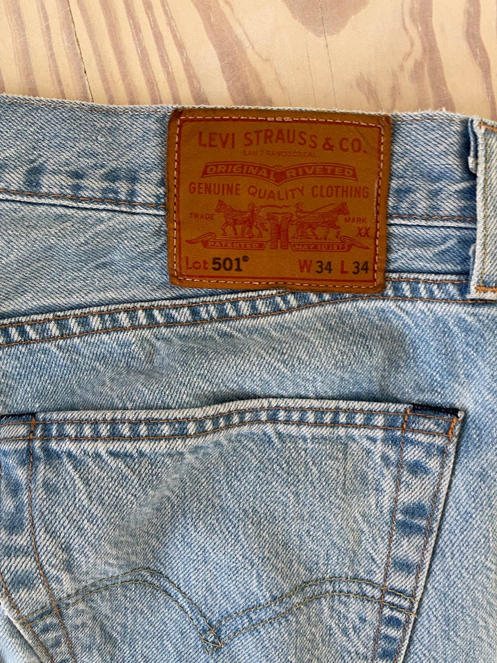 Jeans, Levi’s 501, str. 34