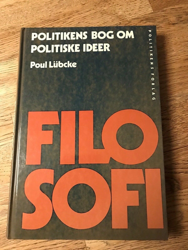 Filosofi, Poul Lübcke, emne: filosofi
