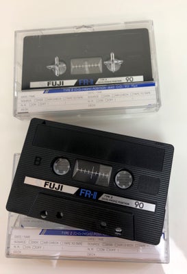 Tilbehør, Andet, FUJI FR II 90 , Perfekt, FUJI FR II Type II 90 min
Kvalitets Chrome kassettebånd fr