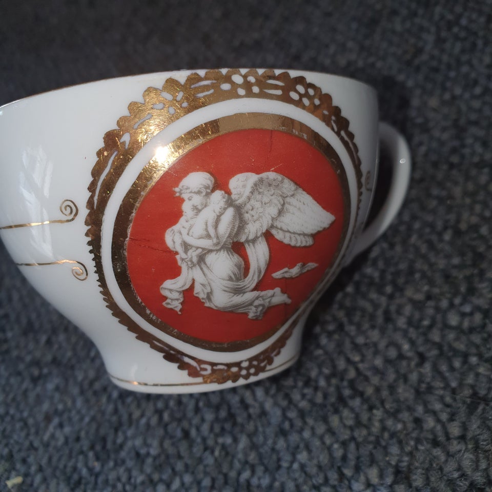 Porcelæn, Kaffestel Thorvaldsens, W.J.S decore Bavaria