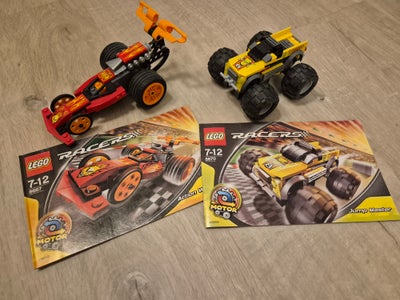 Lego Racers, Lego Racers 8667 & 8670, Lego Racers 8667 & 8670.
De to biler kan kombineres til en ny 